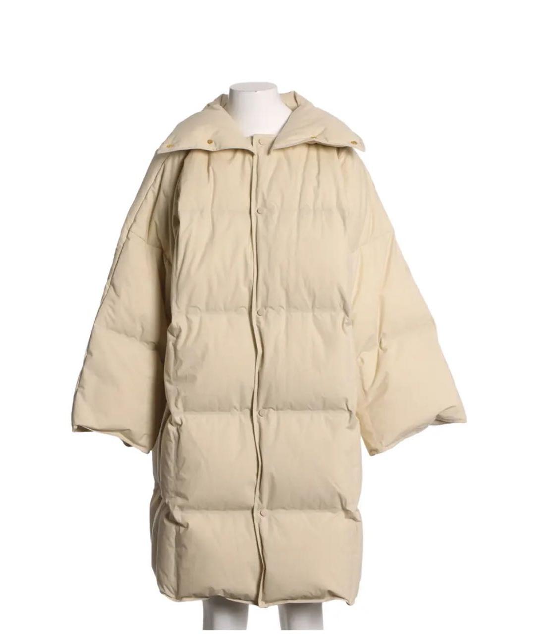 BOTTEGA VENETA Бежевый пуховик, фото 9