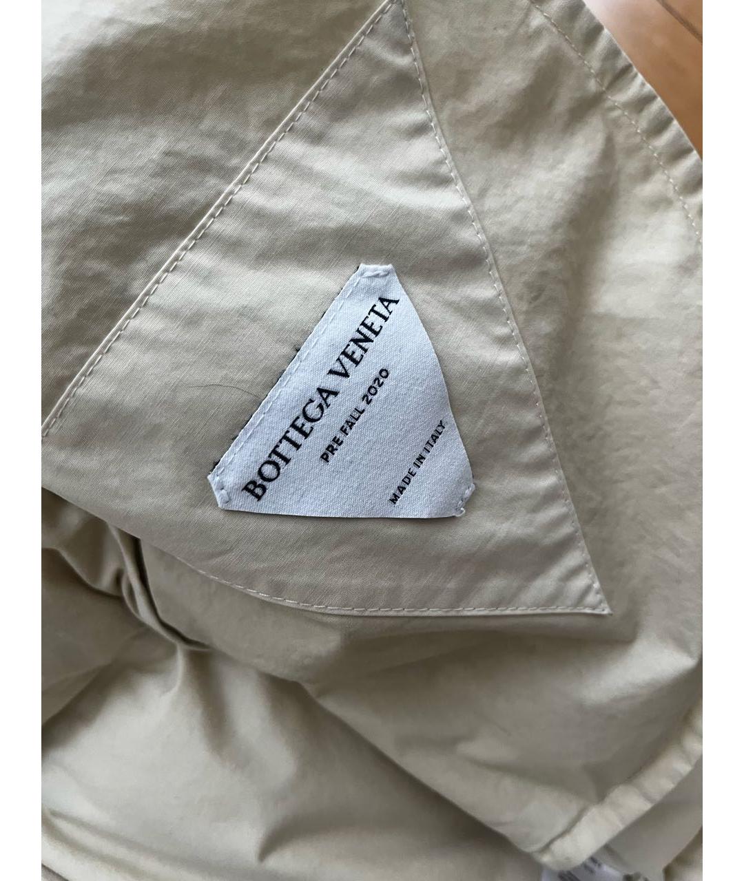 BOTTEGA VENETA Бежевый пуховик, фото 4