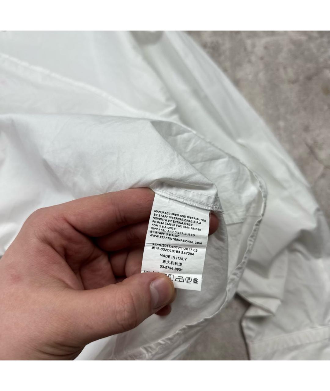 MM6 MAISON MARGIELA Белая рубашка, фото 4