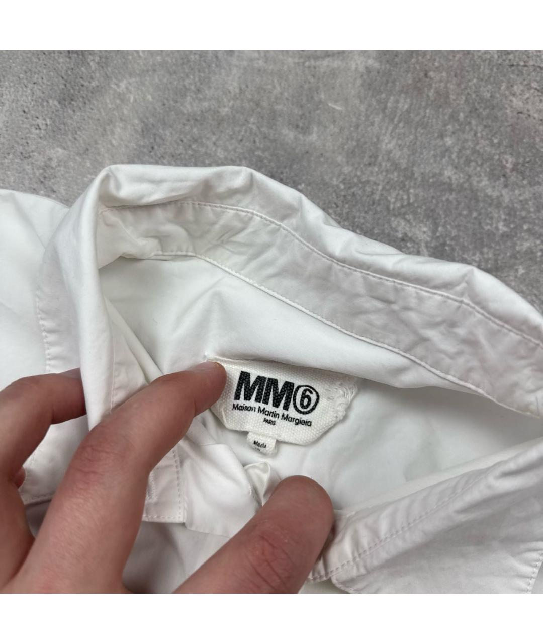MM6 MAISON MARGIELA Белая рубашка, фото 2