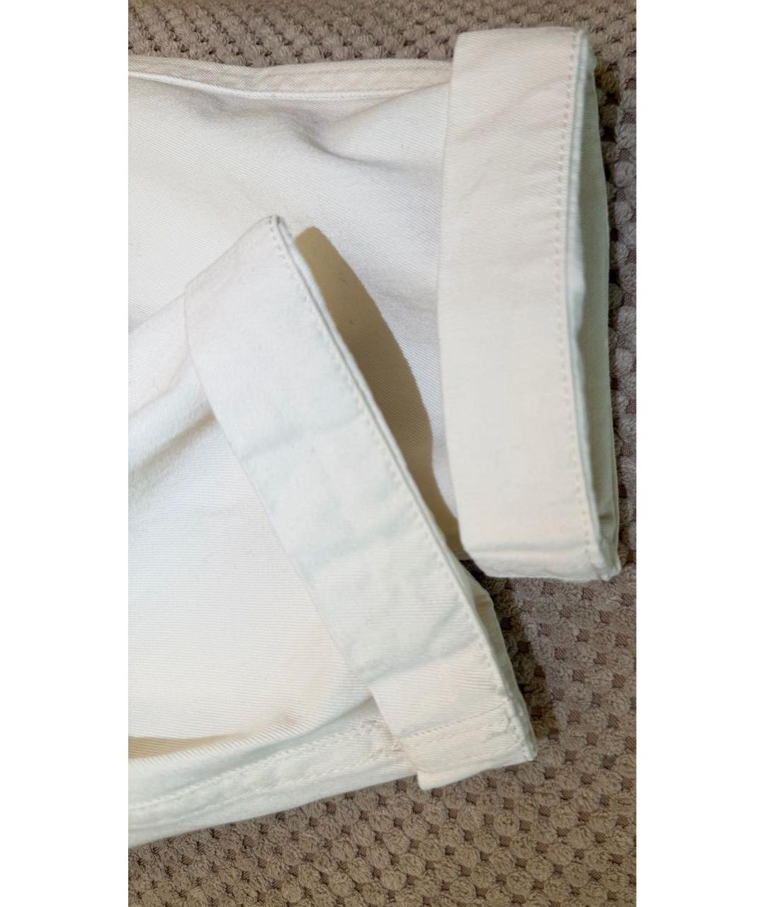 BRUNELLO CUCINELLI Бежевые хлопковые брюки и шорты, фото 4