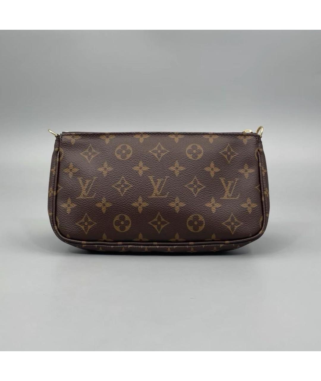 LOUIS VUITTON Коричневая сумка через плечо, фото 3