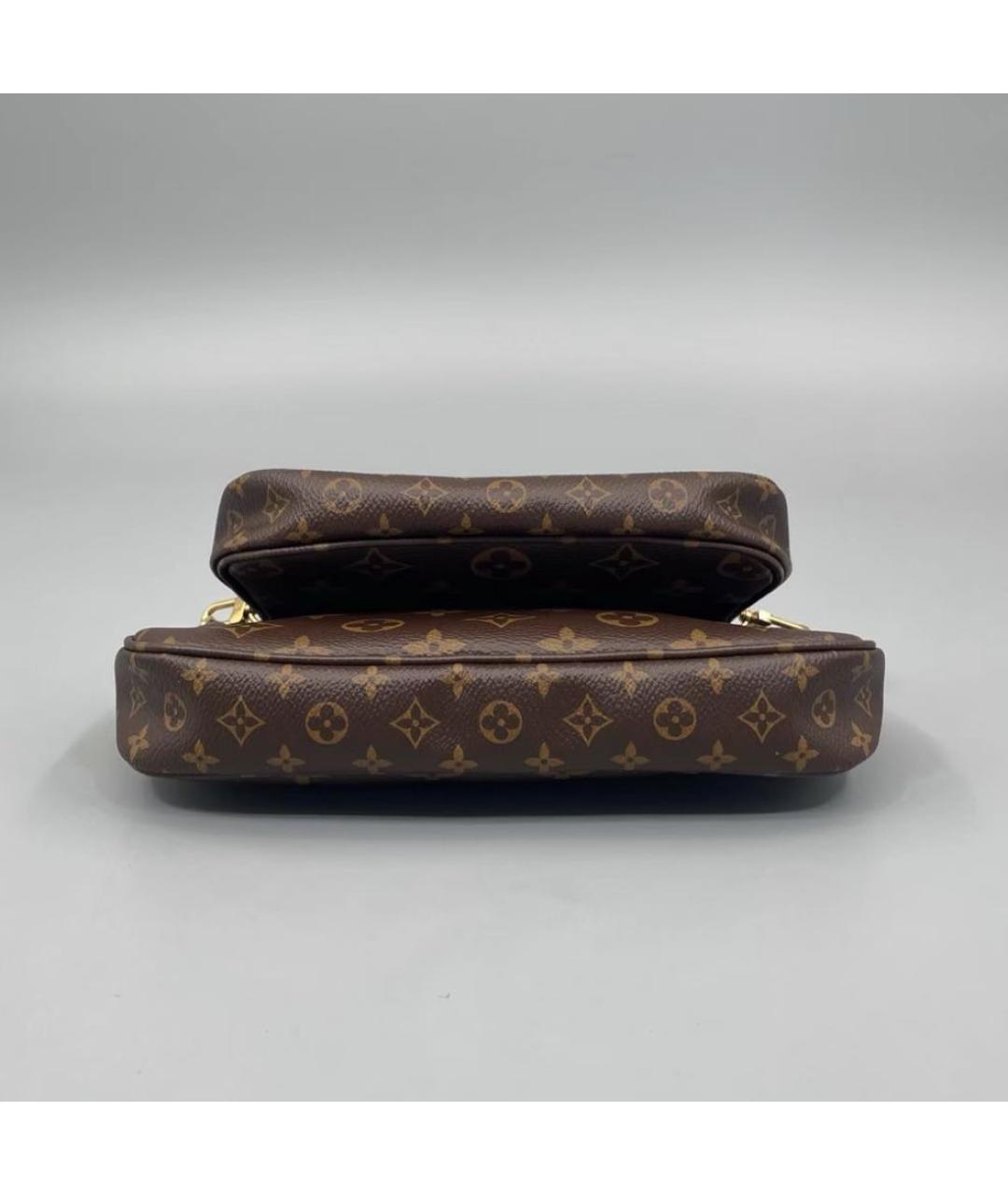 LOUIS VUITTON Коричневая сумка через плечо, фото 4