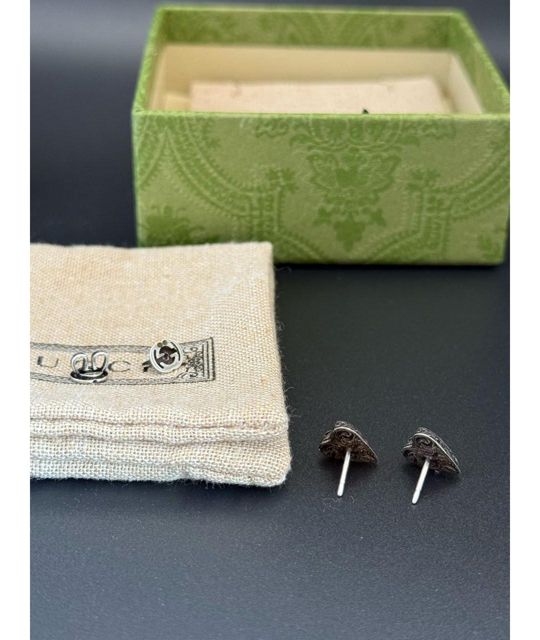 GUCCI Серебряные серебряные серьги, фото 4