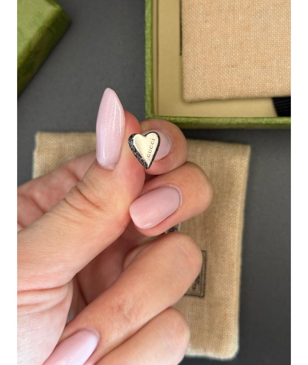 GUCCI Серебряные серебряные серьги, фото 6