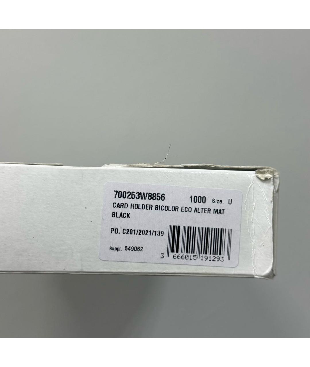 STELLA MCCARTNEY Черный кожаный кошелек, фото 6