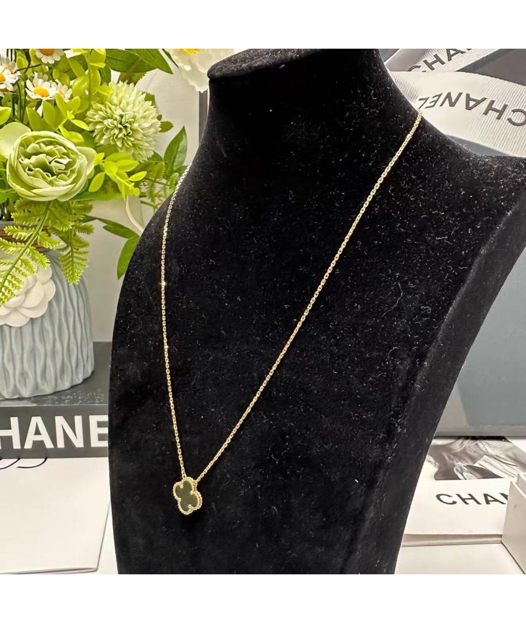 VAN CLEEF & ARPELS Черное колье из желтого золота, фото 6