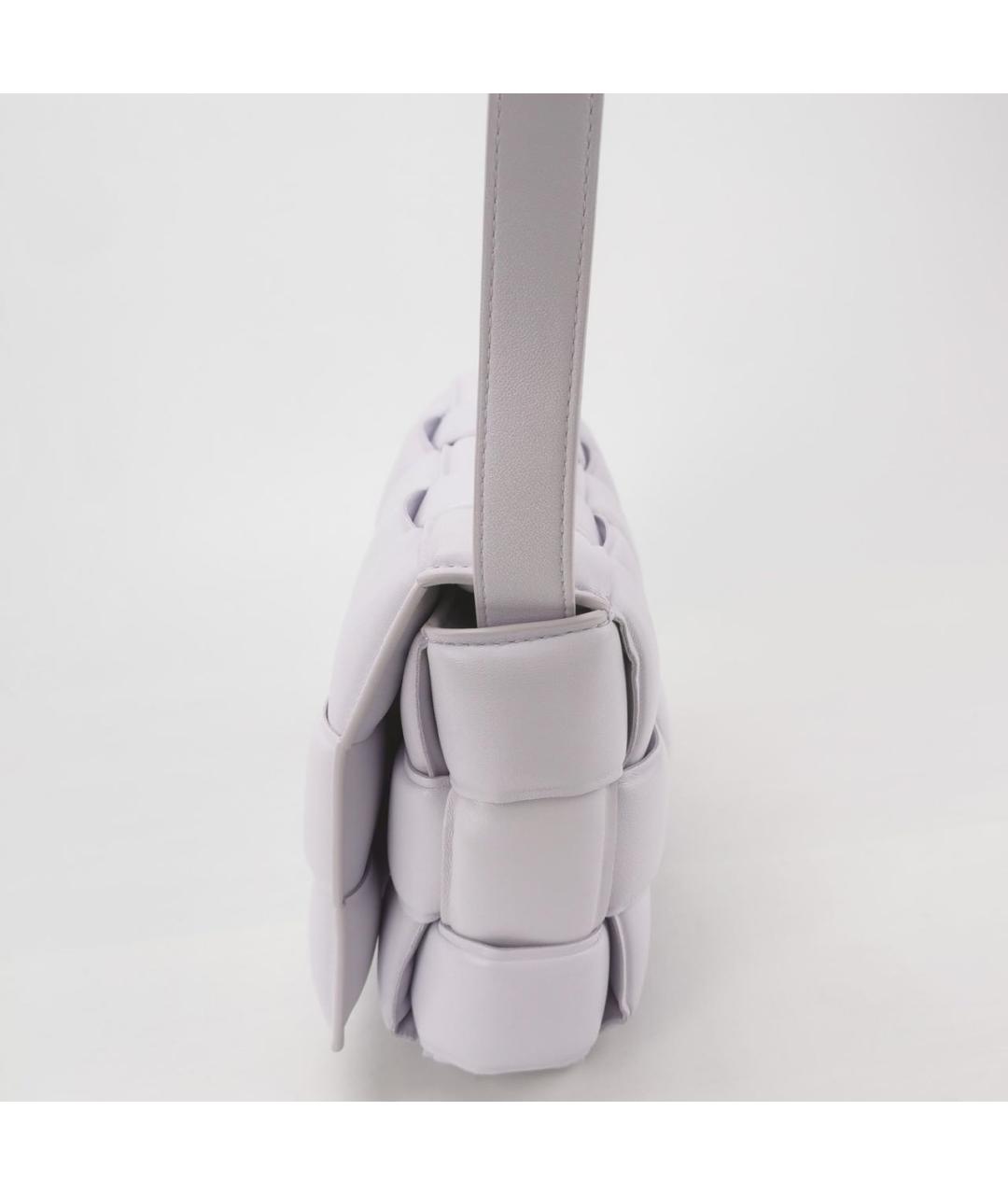 BOTTEGA VENETA Фиолетовая кожаная сумка через плечо, фото 2