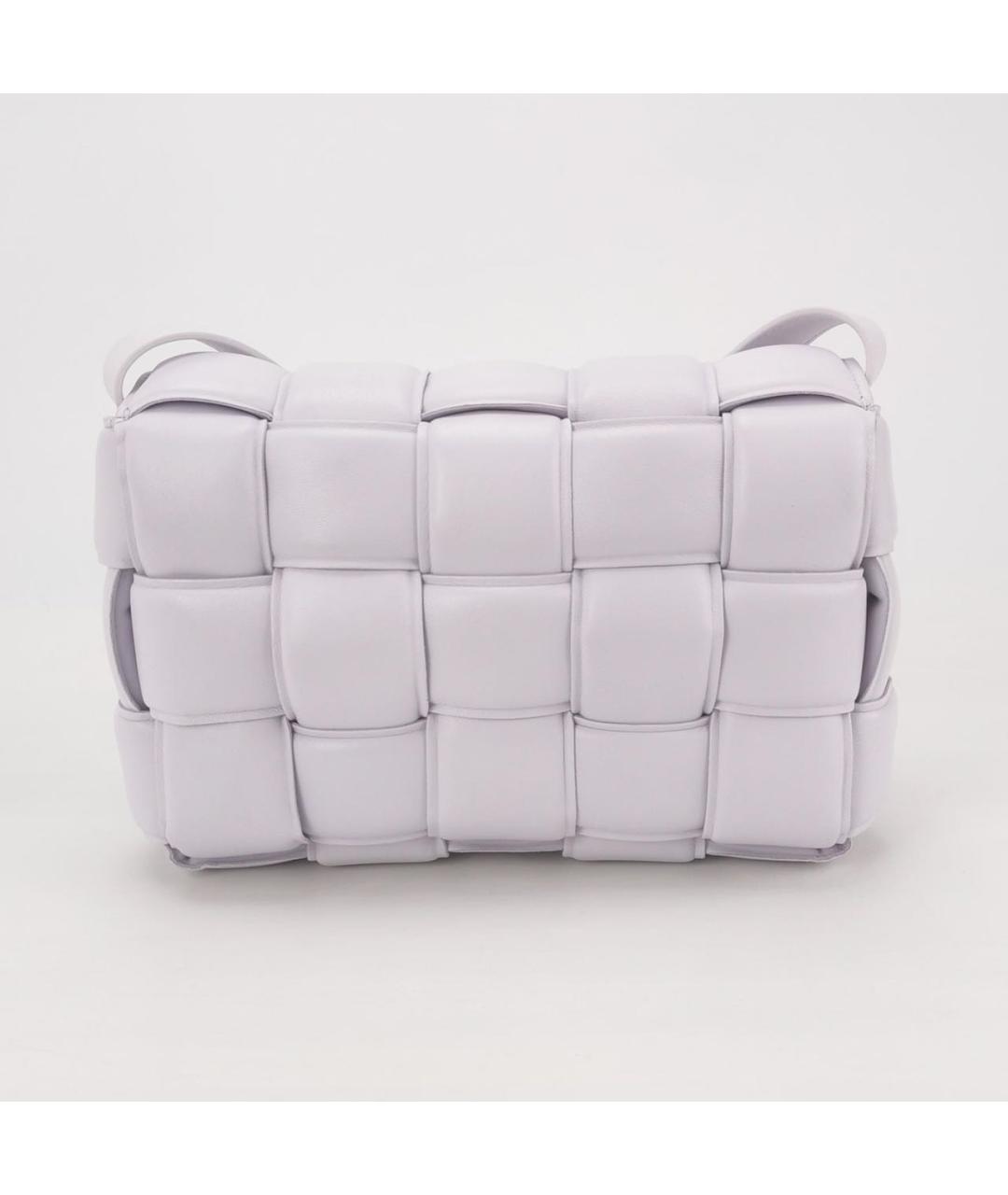 BOTTEGA VENETA Фиолетовая кожаная сумка через плечо, фото 4