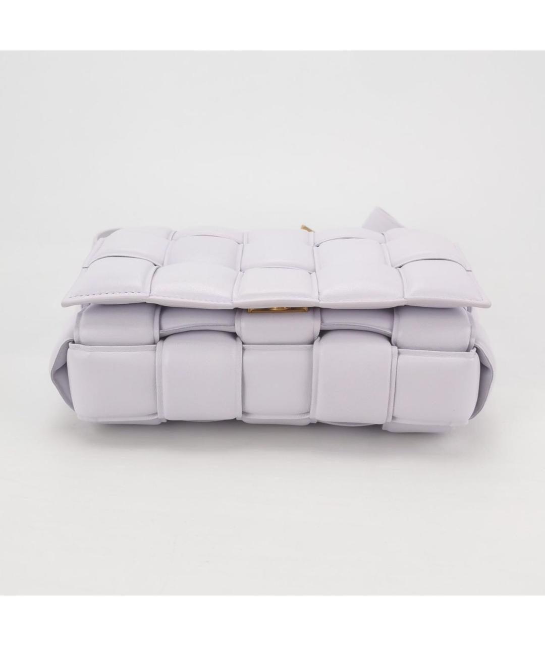 BOTTEGA VENETA Фиолетовая кожаная сумка через плечо, фото 5