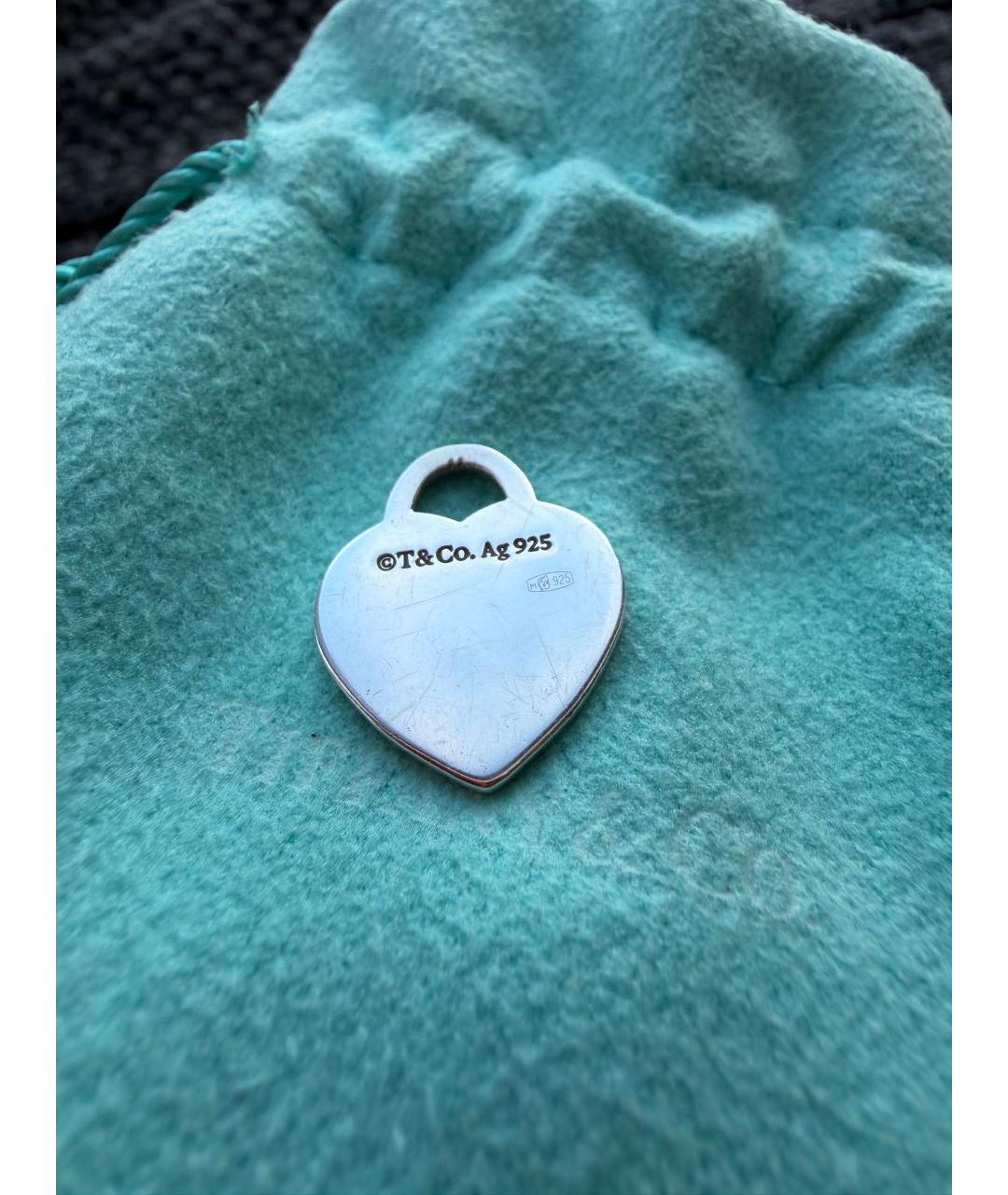 TIFFANY&CO Серебряная серебряная подвеска, фото 5