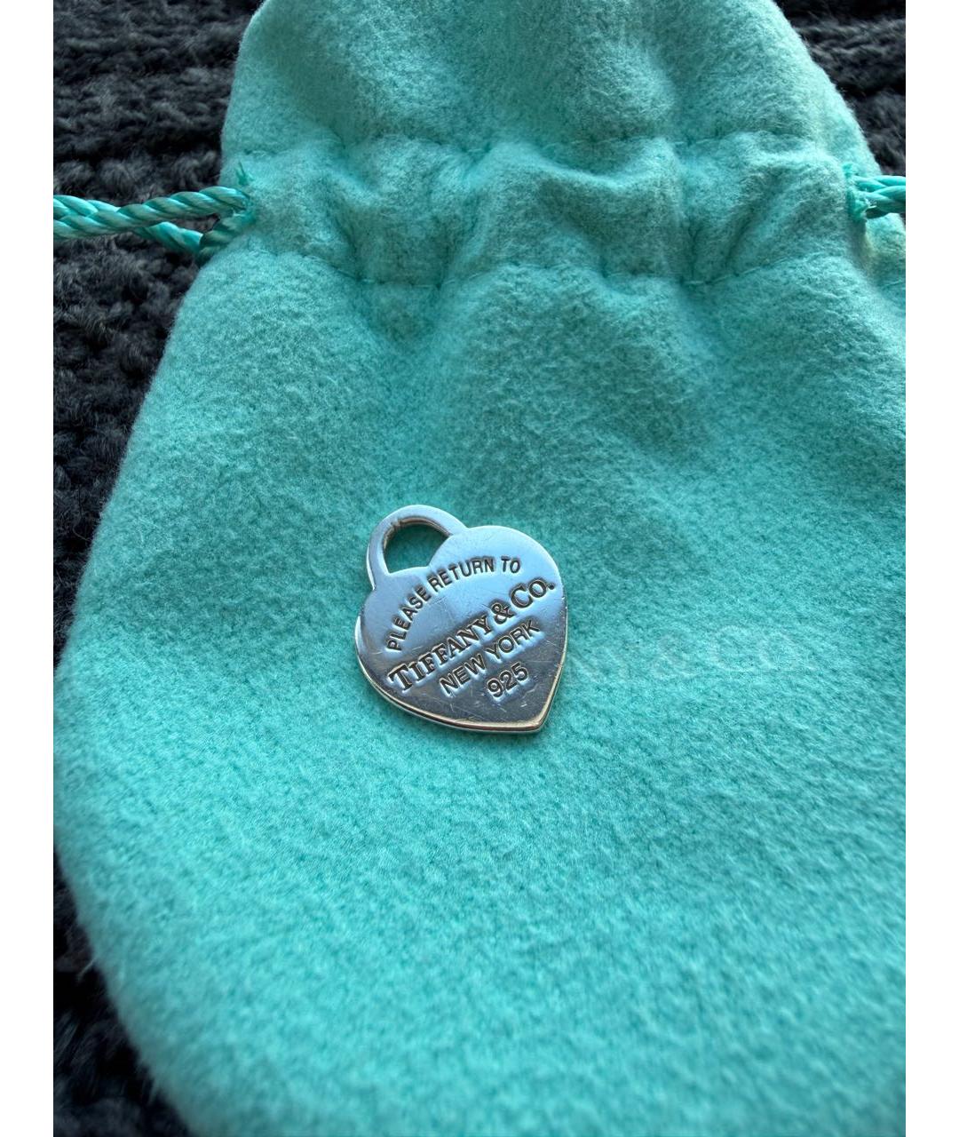 TIFFANY&CO Серебряная серебряная подвеска, фото 3