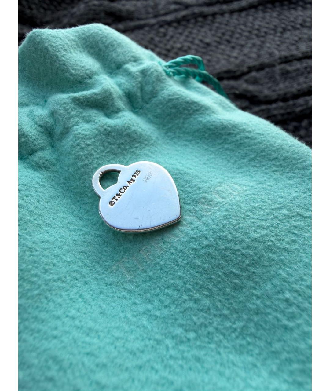 TIFFANY&CO Серебряная серебряная подвеска, фото 2