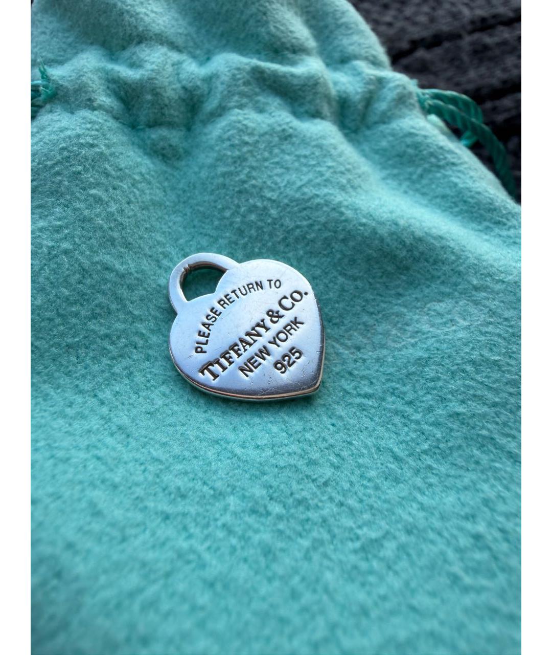 TIFFANY&CO Серебряная серебряная подвеска, фото 8