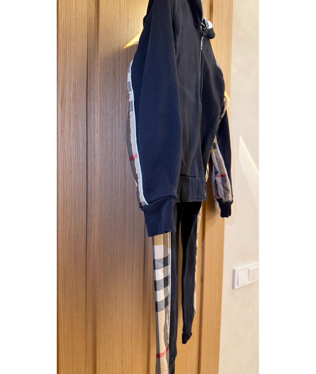 BURBERRY KIDS Черный хлопковый комплект, фото 3