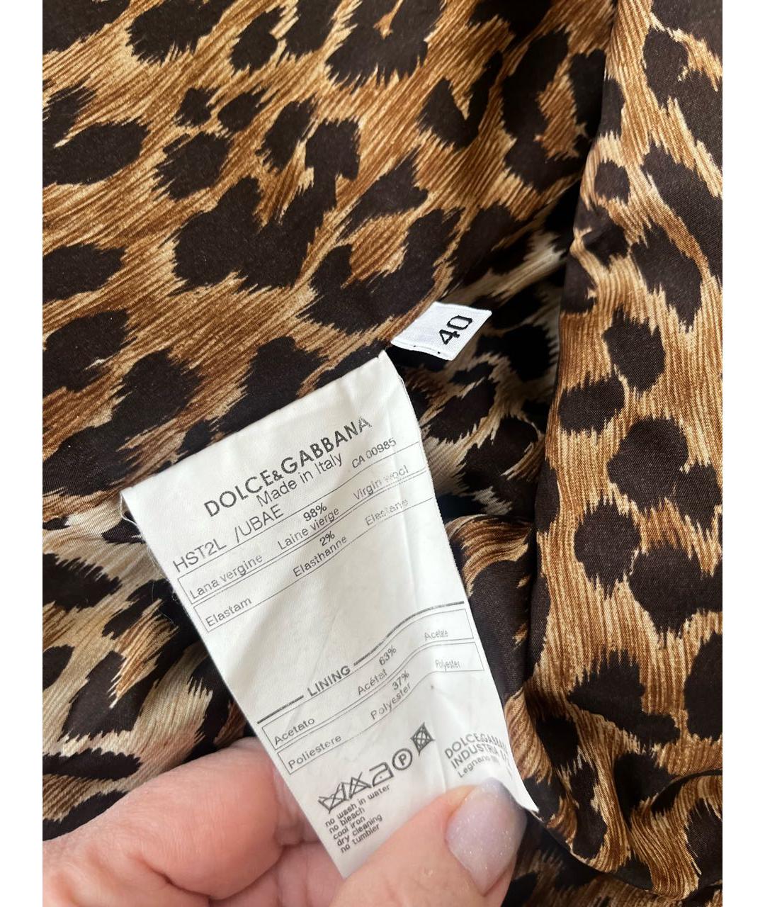 DOLCE&GABBANA Черный жакет/пиджак, фото 7