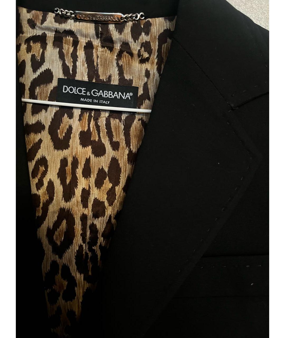DOLCE&GABBANA Черный жакет/пиджак, фото 3