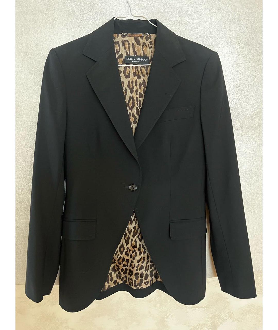 DOLCE&GABBANA Черный жакет/пиджак, фото 9