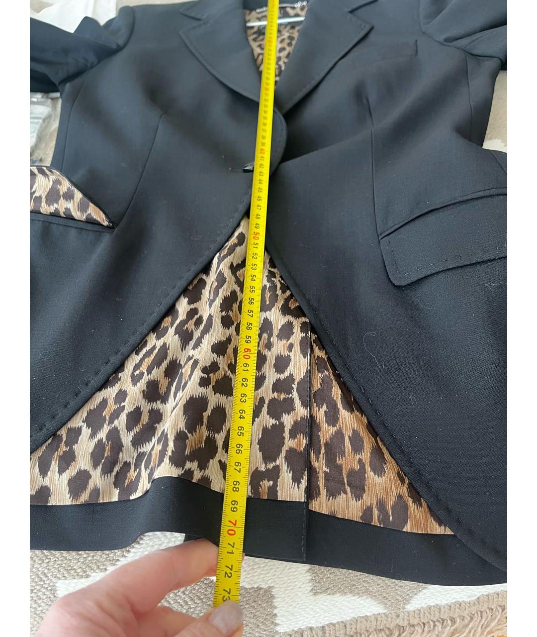 DOLCE&GABBANA Черный жакет/пиджак, фото 4