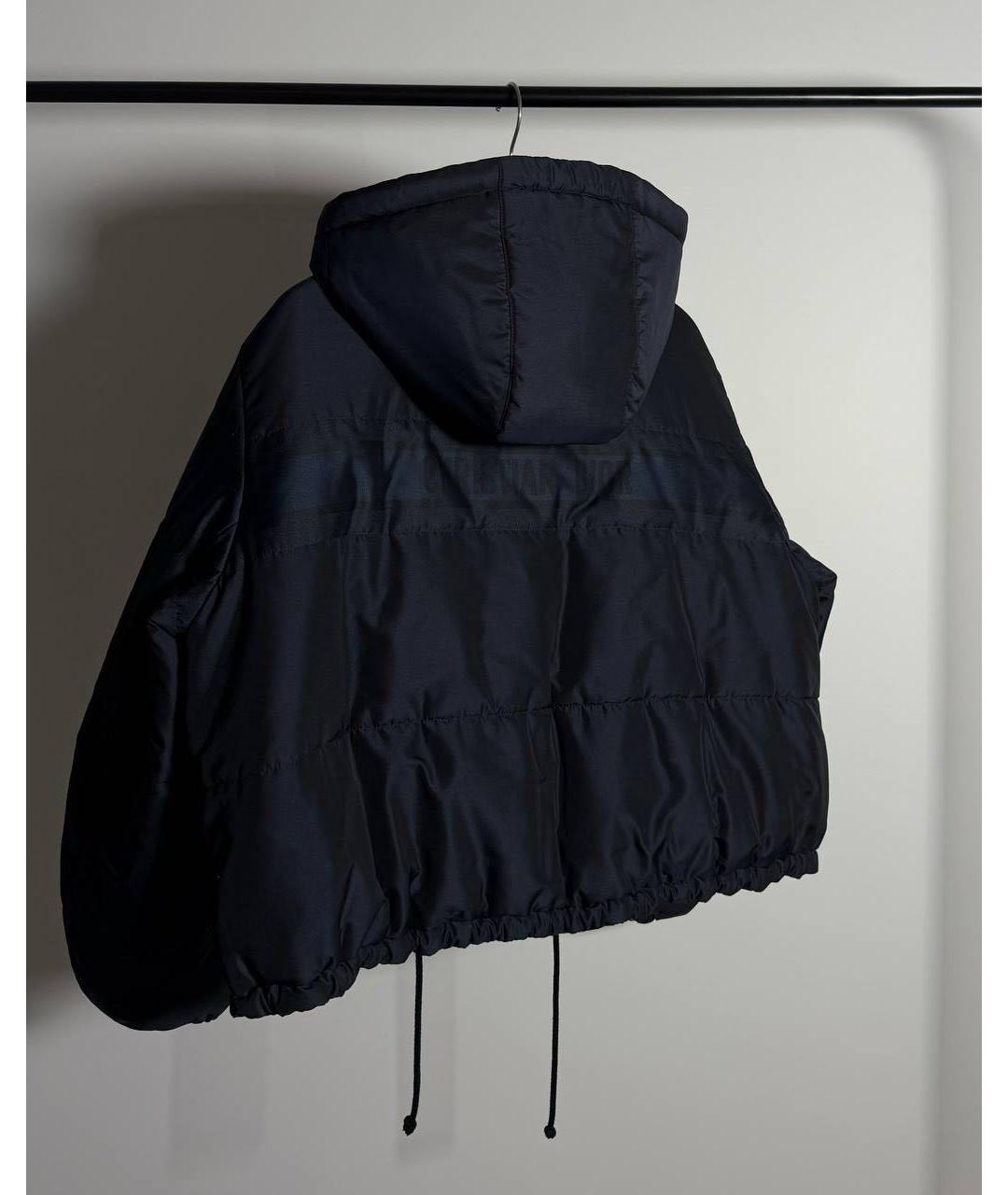 CHRISTIAN DIOR Темно-синий пуховик, фото 5