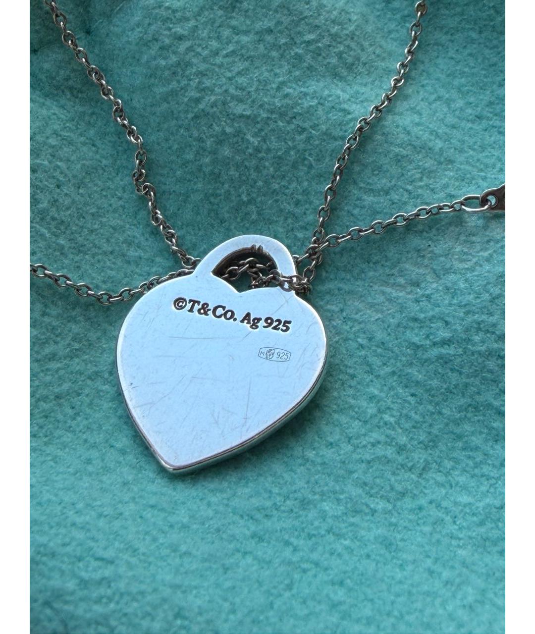 TIFFANY&CO Серебряное серебряное колье, фото 5