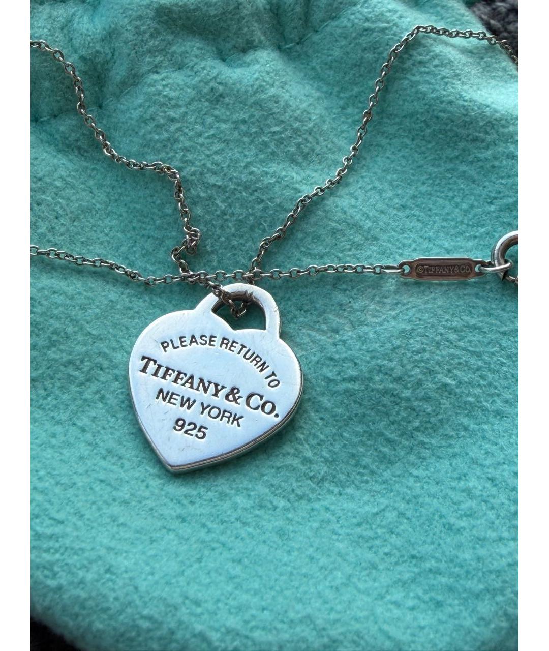 TIFFANY&CO Серебряное серебряное колье, фото 2