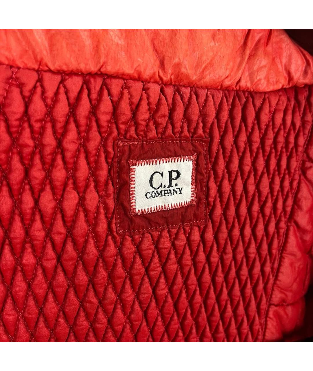 CP COMPANY Бордовая полиамидовая куртка, фото 3