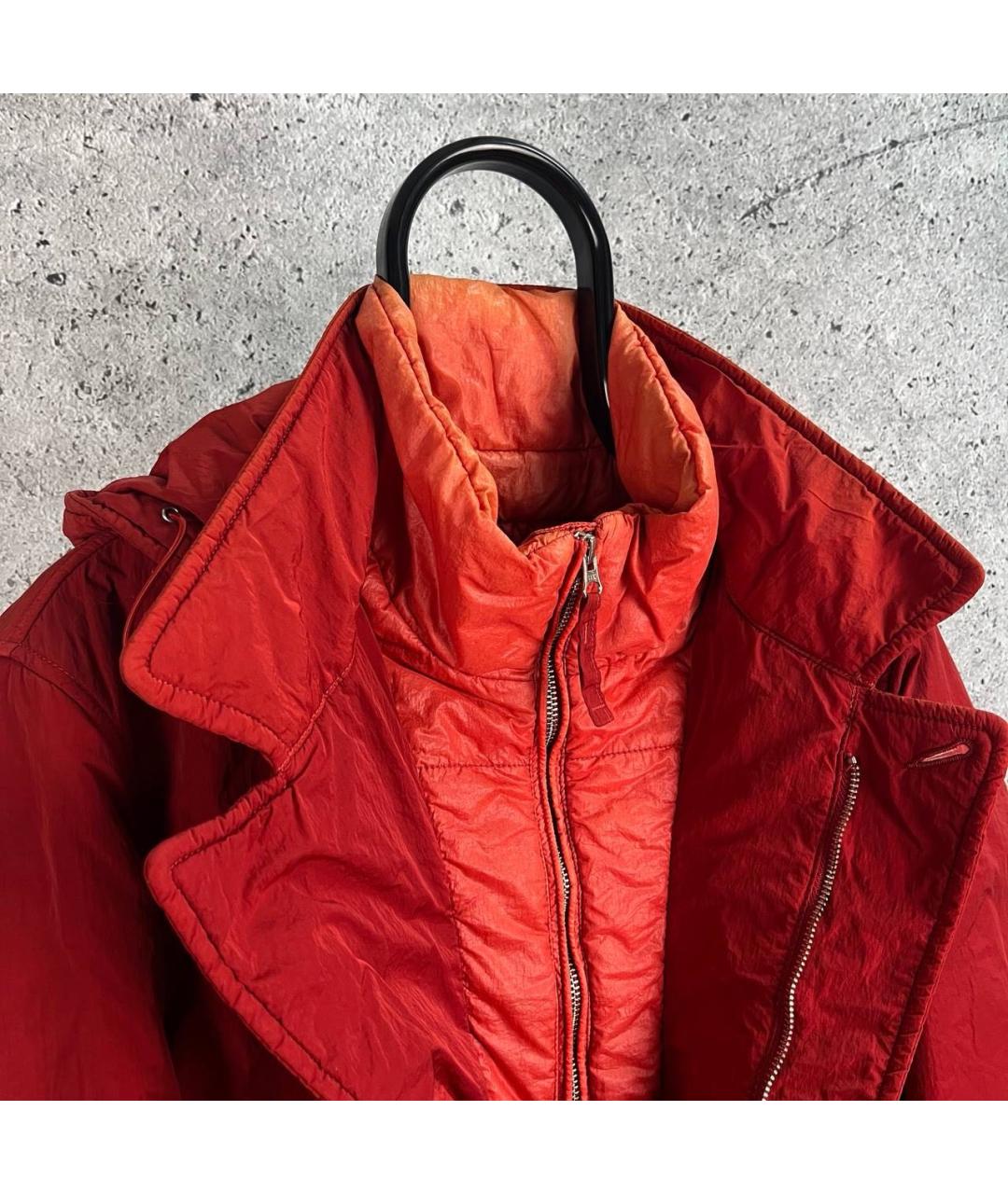 CP COMPANY Бордовая полиамидовая куртка, фото 8