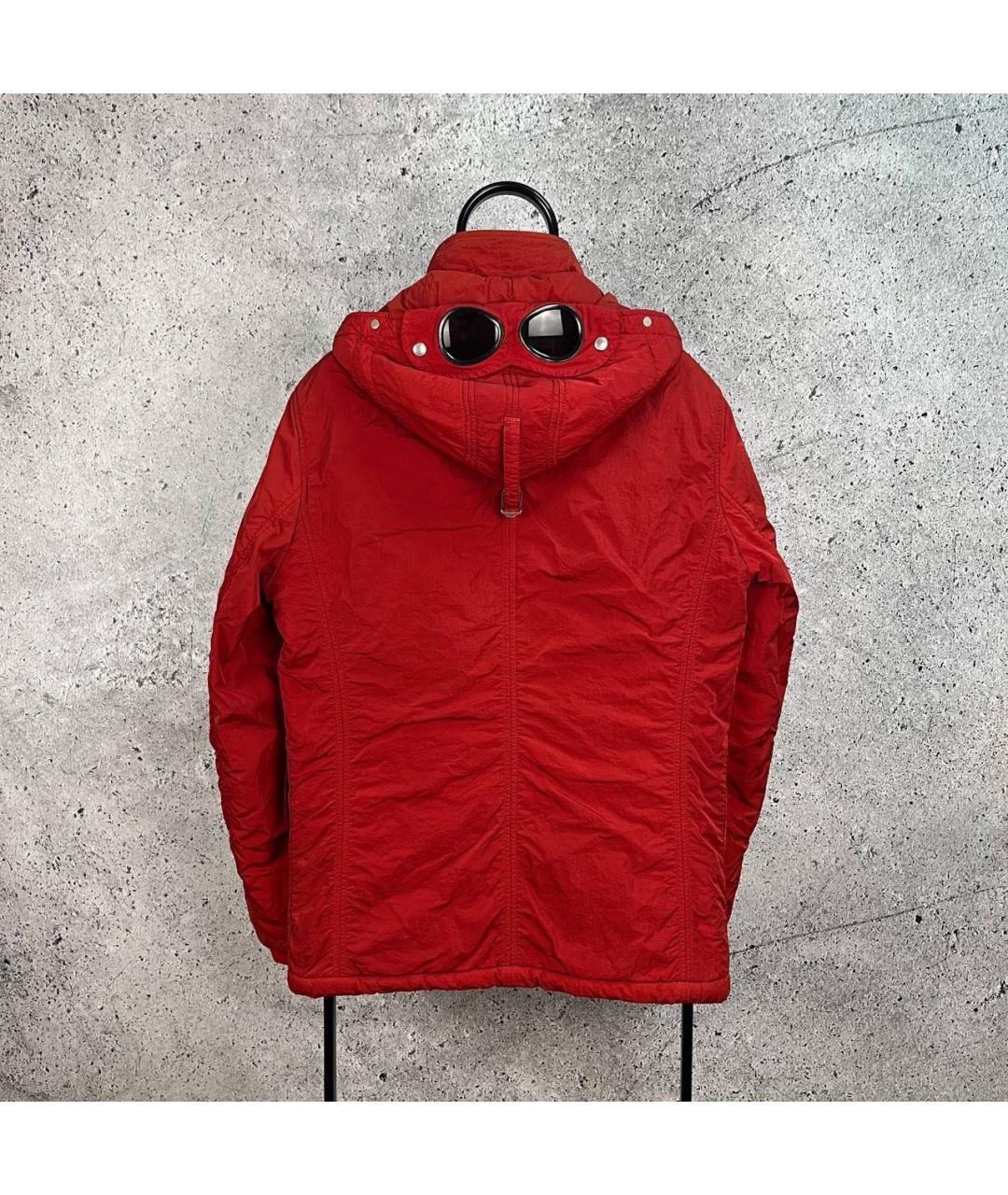 CP COMPANY Бордовая полиамидовая куртка, фото 2