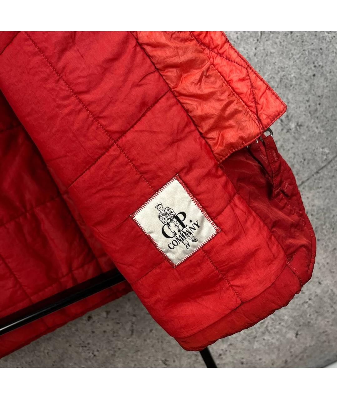 CP COMPANY Бордовая полиамидовая куртка, фото 4