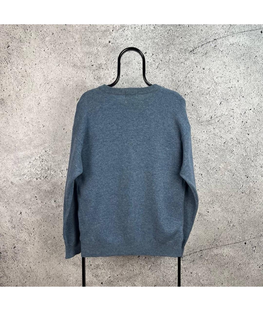 MISSONI Голубой хлопковый джемпер / свитер, фото 2