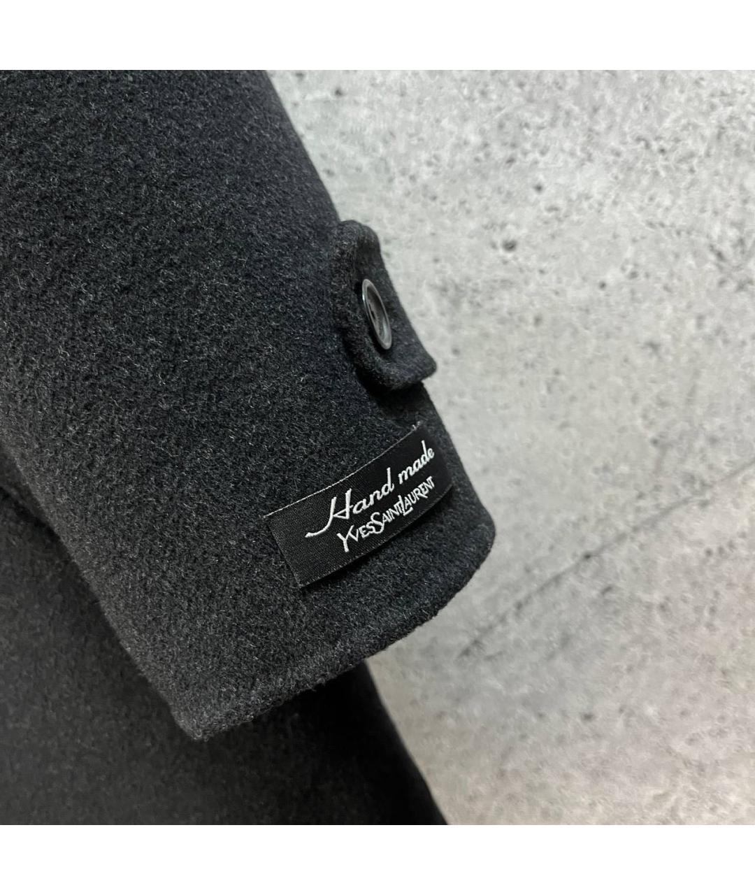 YVES SAINT LAURENT BEAUTY Черное пальто, фото 4