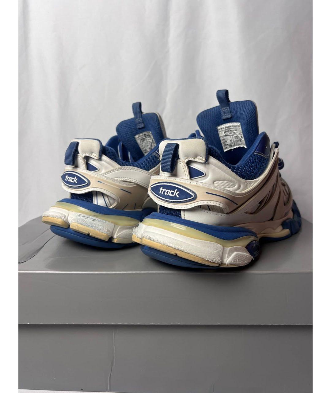 BALENCIAGA Белые низкие кроссовки / кеды, фото 3