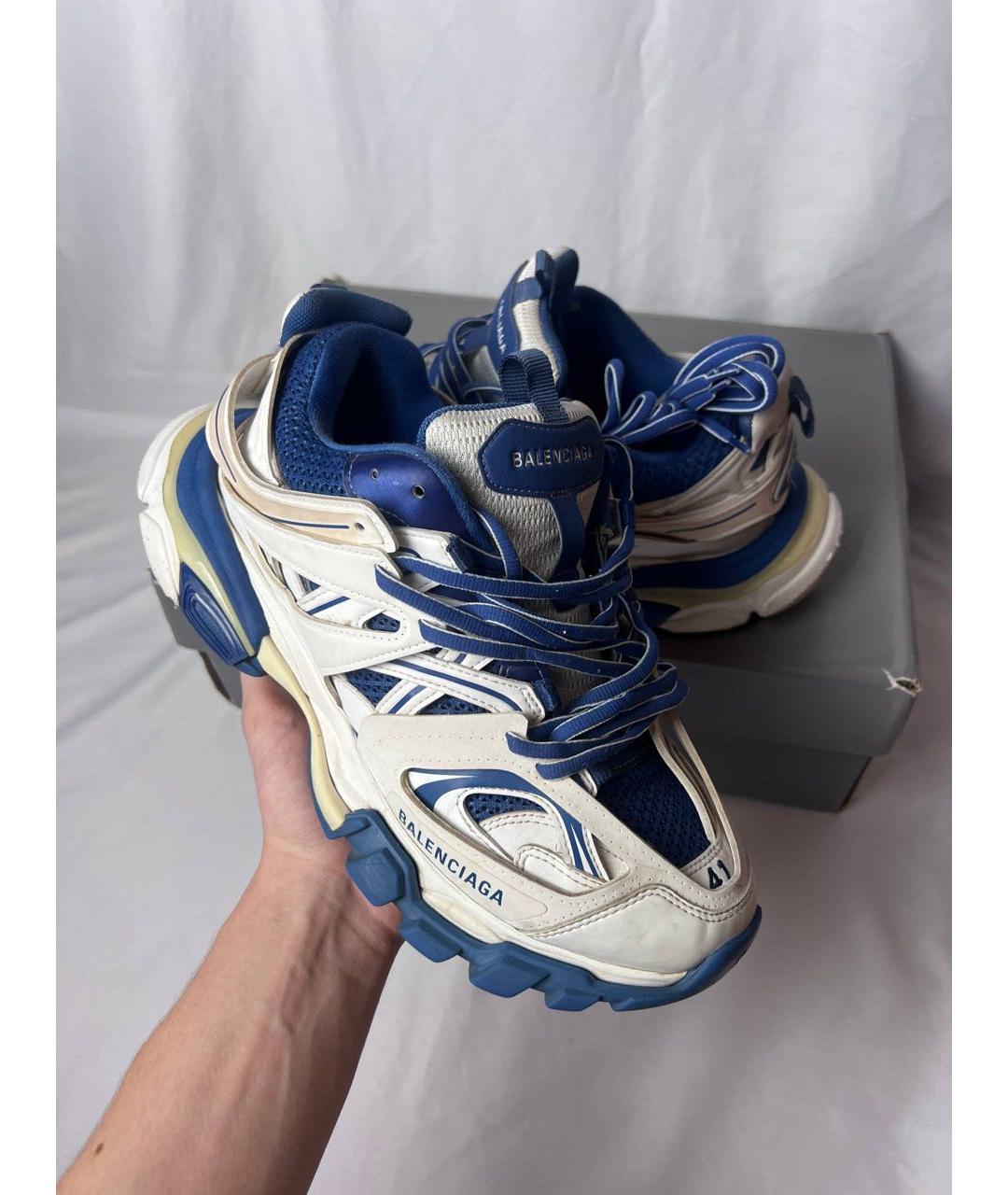 BALENCIAGA Белые низкие кроссовки / кеды, фото 2