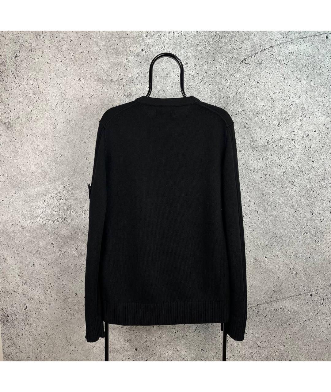 STONE ISLAND Черный джемпер / свитер, фото 2