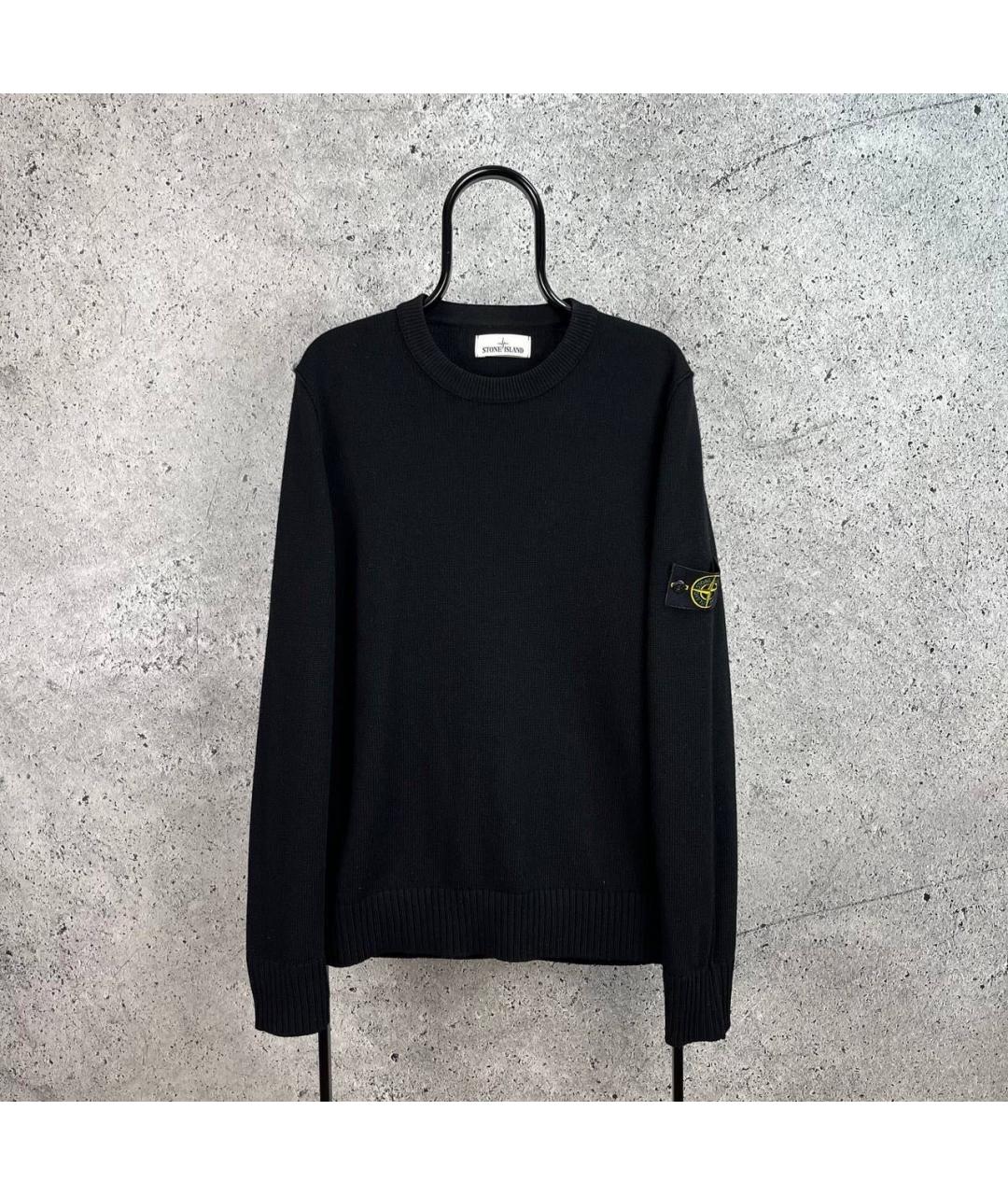 STONE ISLAND Черный джемпер / свитер, фото 7