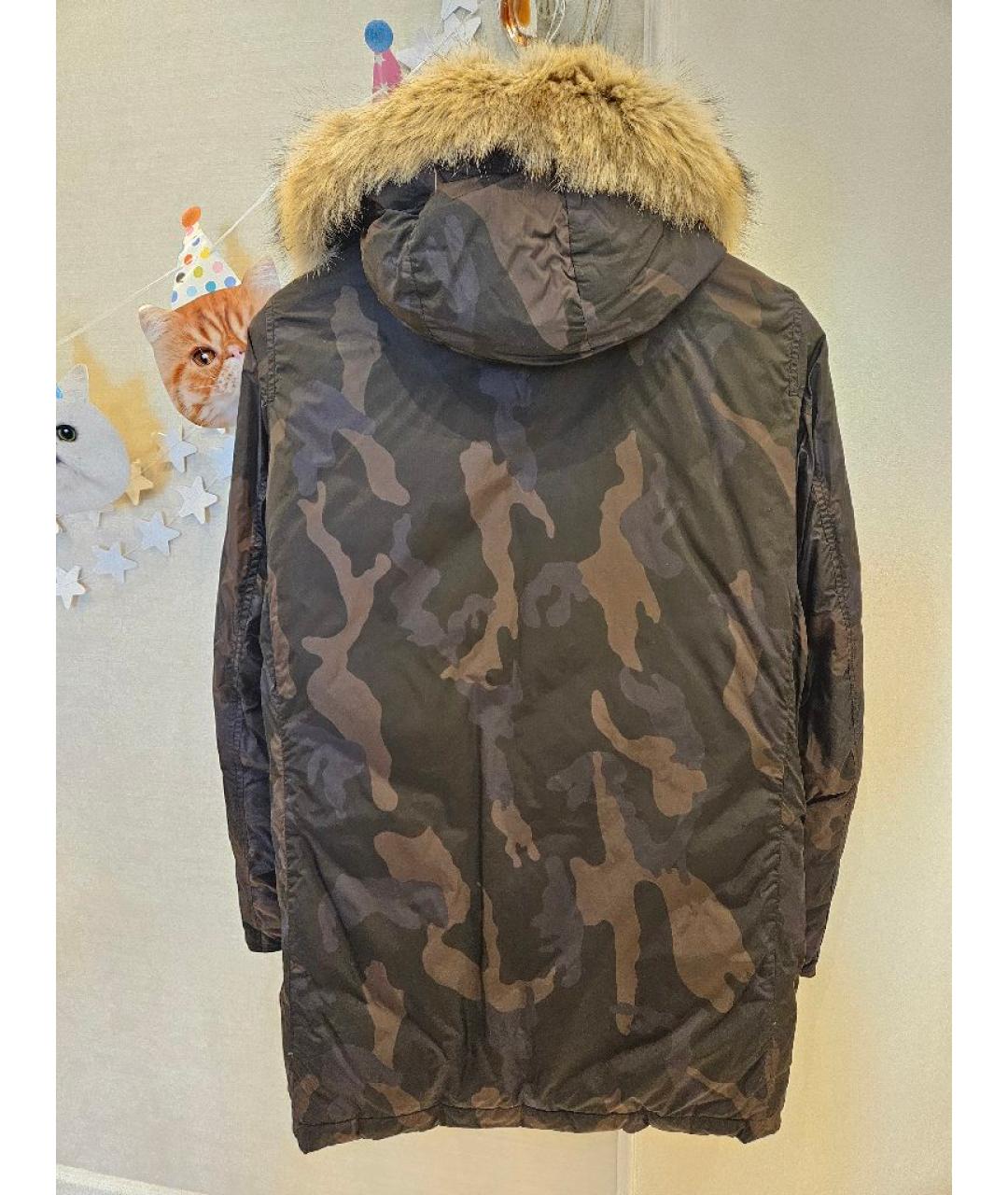 WOOLRICH Хаки полиамидовая куртка, фото 2