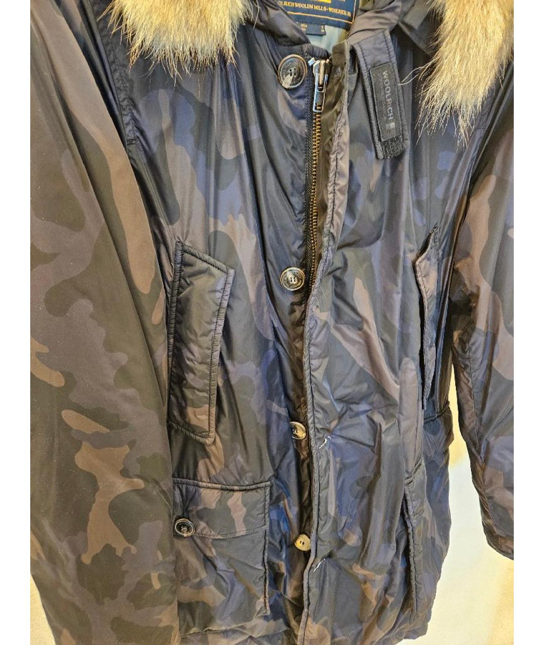 WOOLRICH Хаки полиамидовая куртка, фото 8