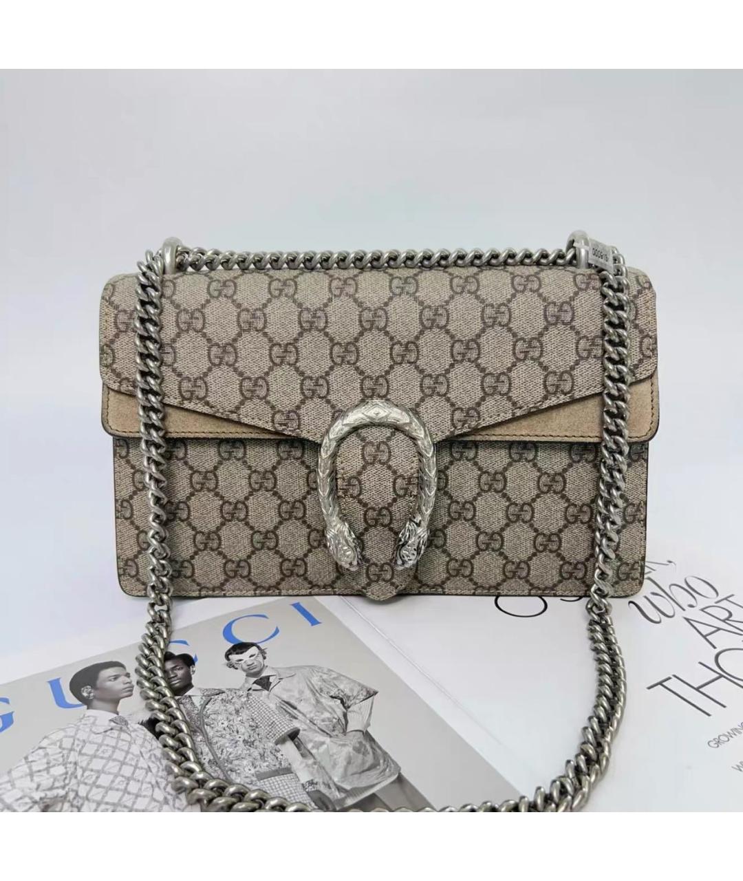 GUCCI Бежевая сумка через плечо, фото 2