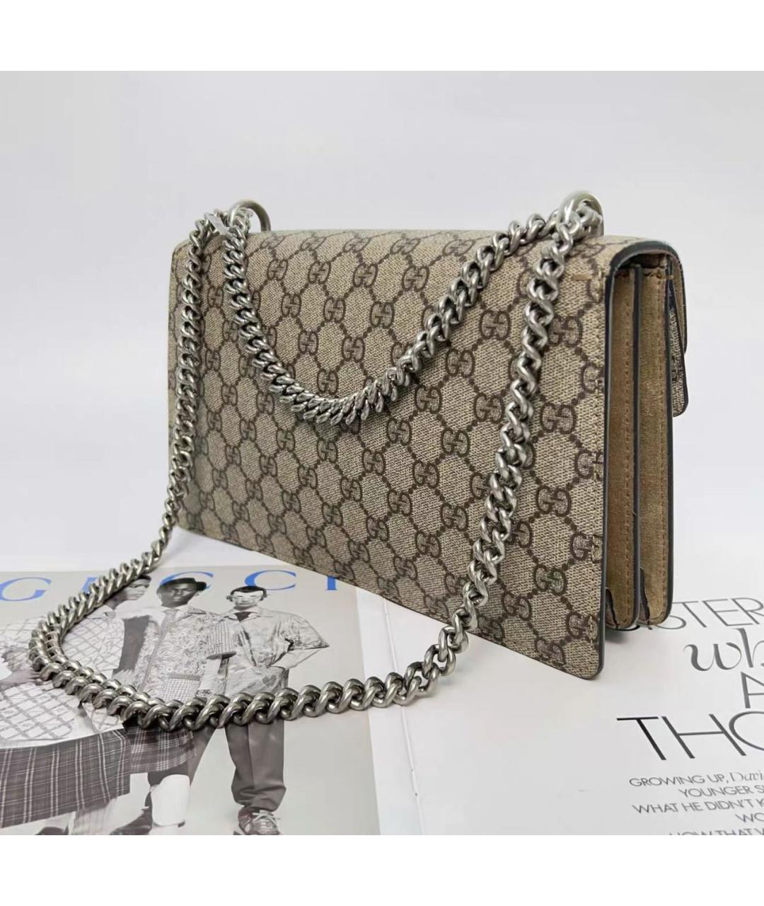 GUCCI Бежевая сумка через плечо, фото 6