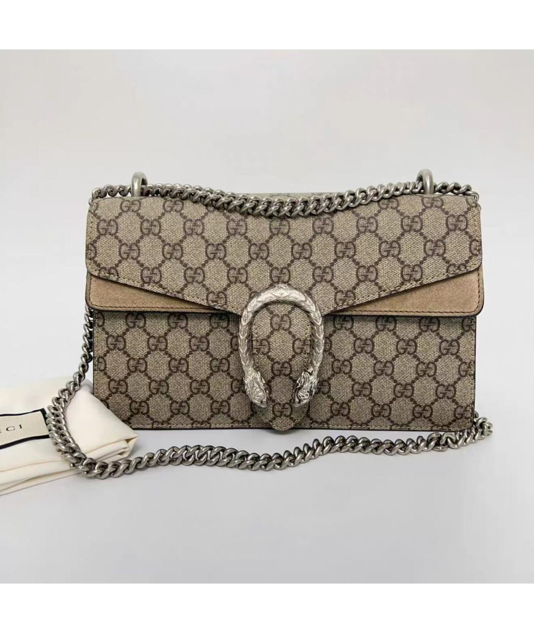 GUCCI Бежевая сумка через плечо, фото 9