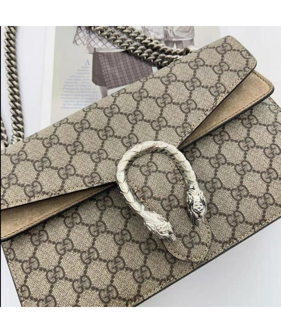 GUCCI Бежевая сумка через плечо, фото 3