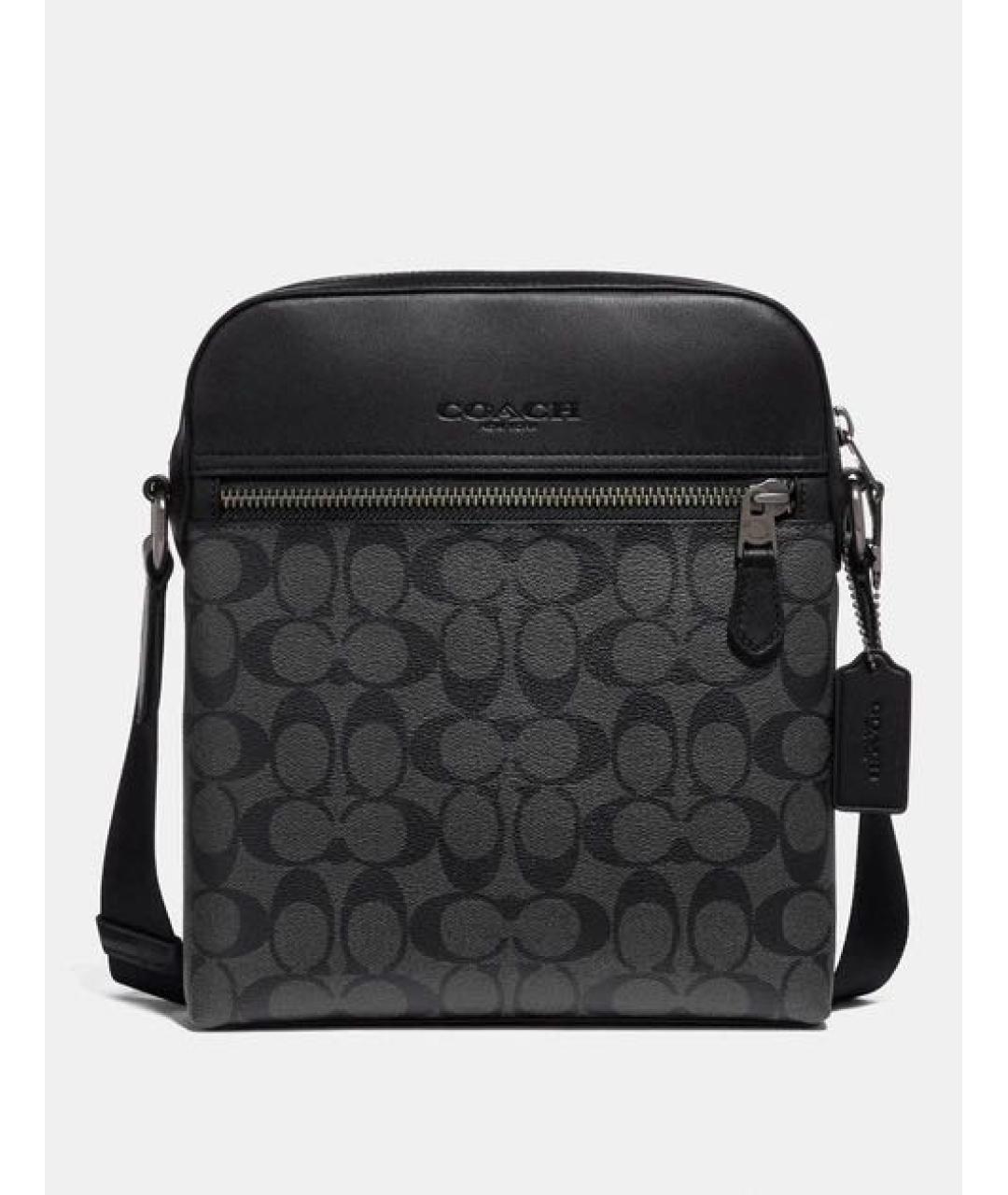 COACH Черная сумка на плечо, фото 7