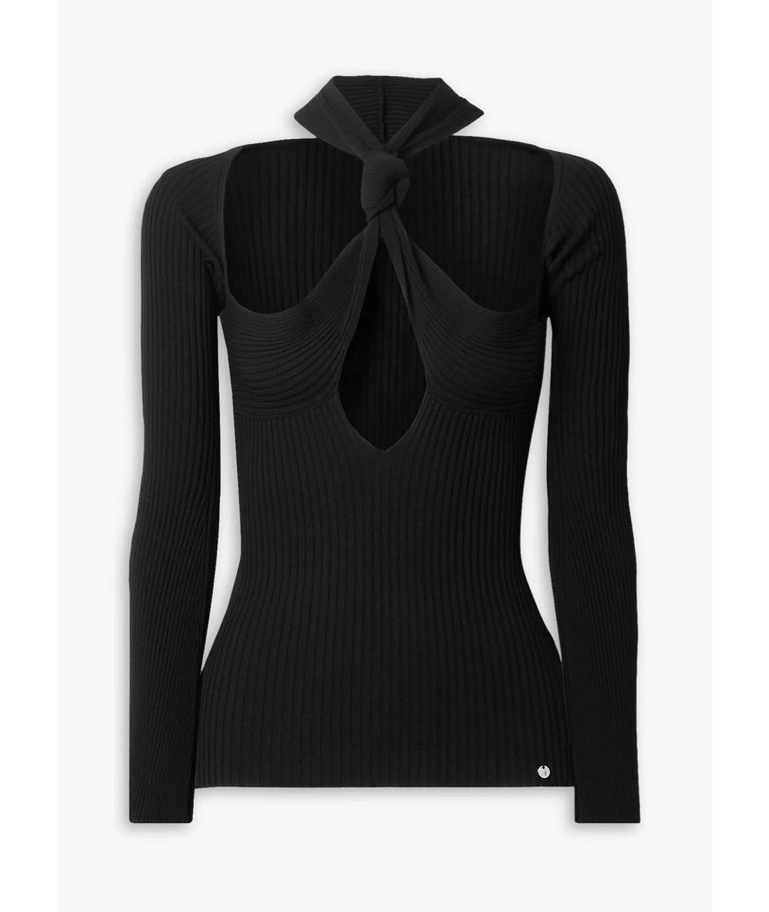 THE ATTICO Черный джемпер / свитер, фото 4