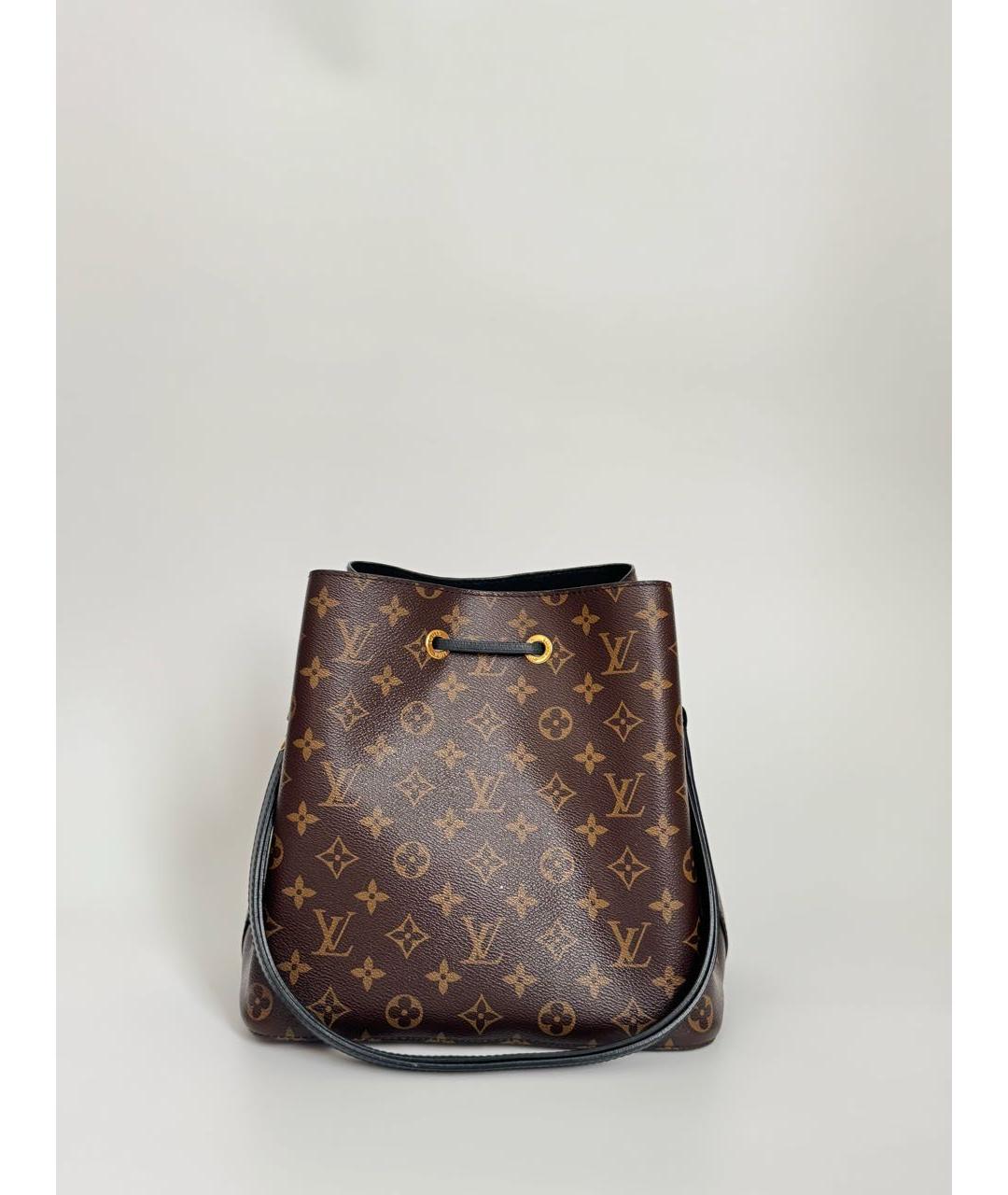 LOUIS VUITTON Коричневая сумка через плечо, фото 3