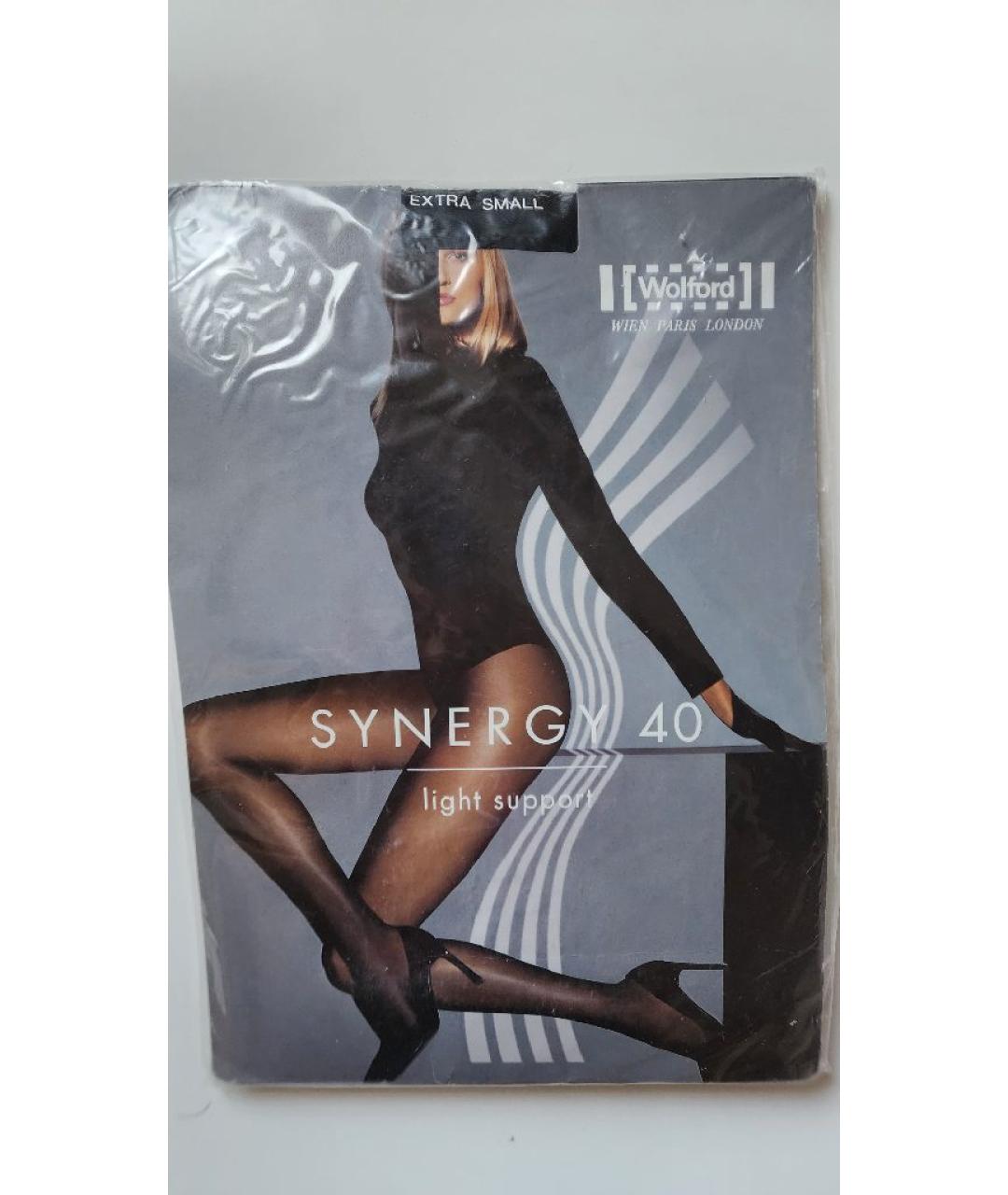 WOLFORD Черные носки, чулки и колготы, фото 4