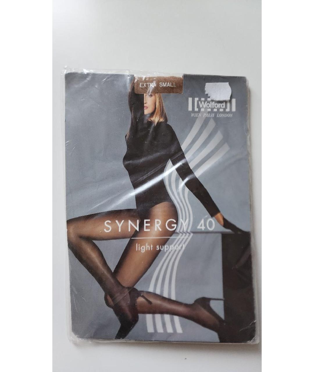 WOLFORD Бежевые носки, чулки и колготы, фото 4