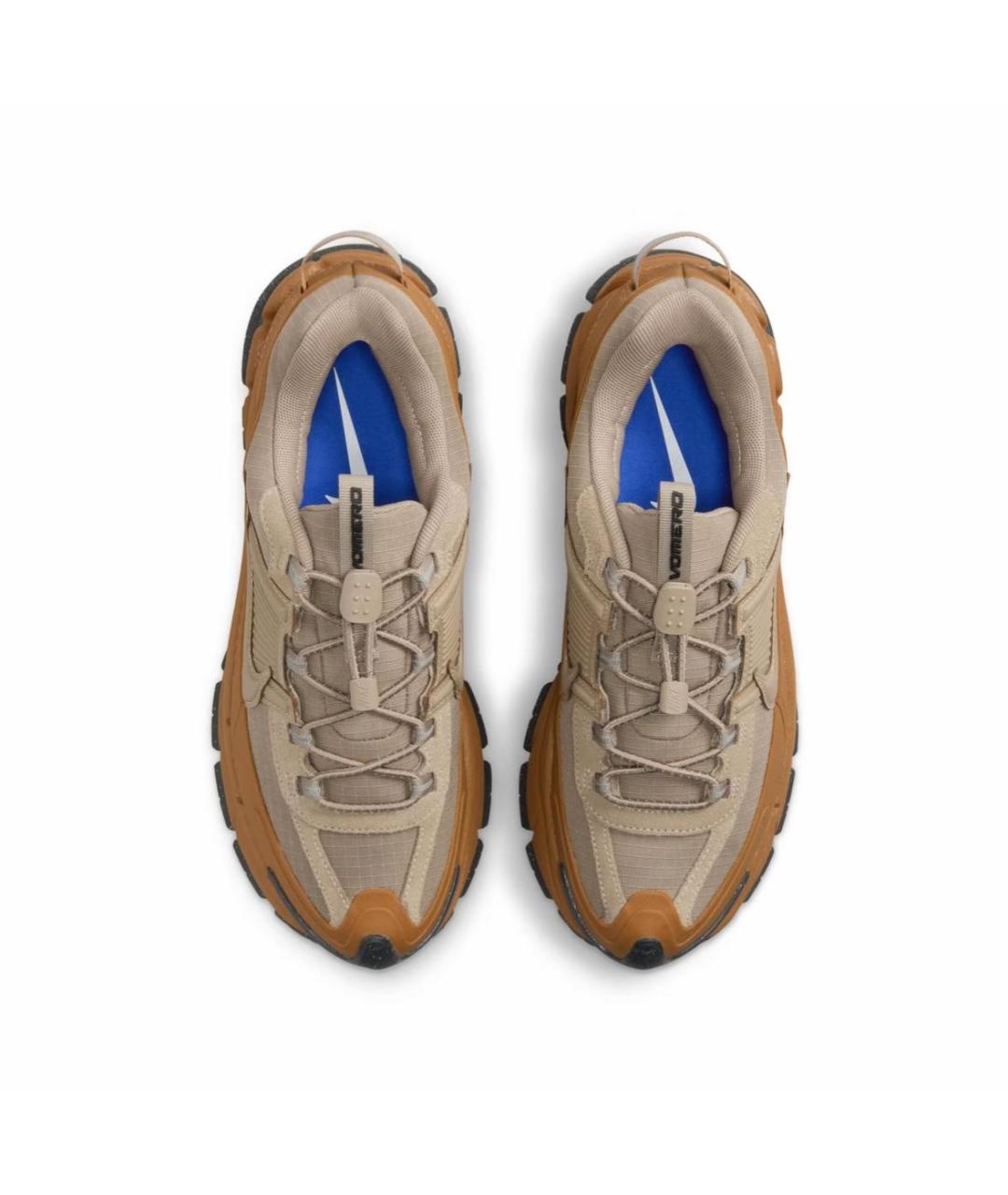 NIKE Коричневые низкие кроссовки / кеды, фото 3