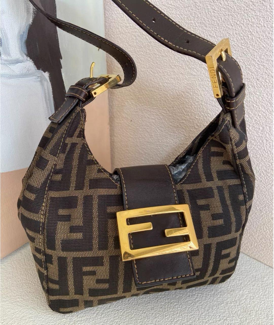 FENDI Мульти тканевая сумка через плечо, фото 2