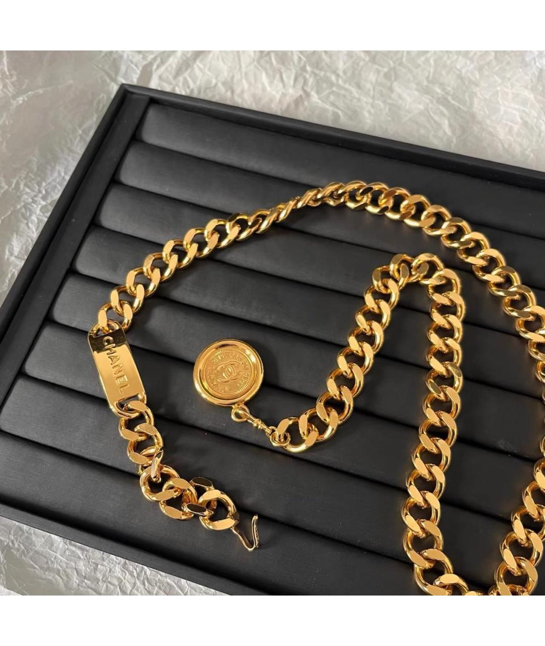 CHANEL Золотой ремень, фото 3